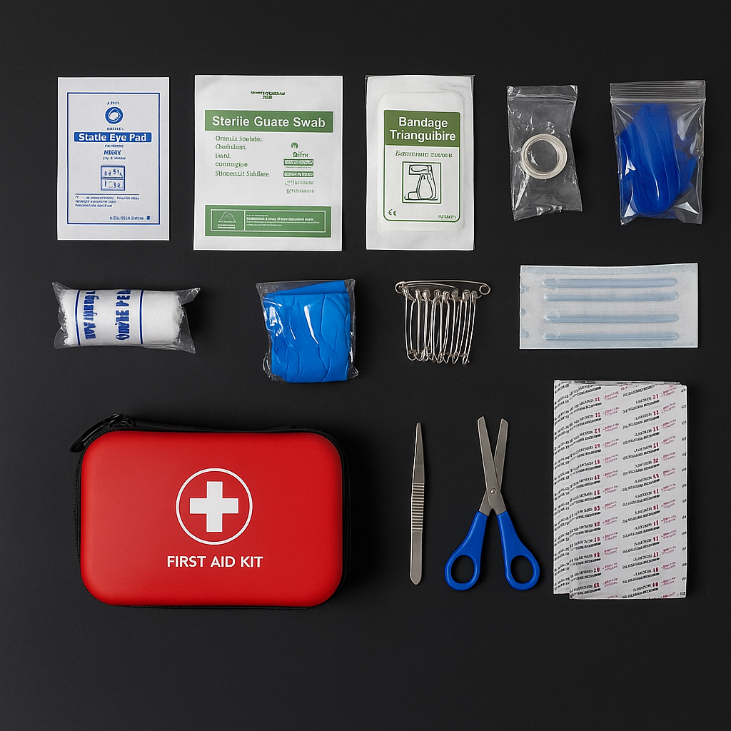 Kit de Primeros Auxilios Portátil – 90 Piezas Compactas para Emergencias
